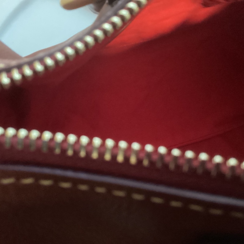 Dooney and Bourke Florentine Barrel Satchel, Ginger - Picture 8 of 8